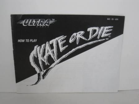 Skate or Die - NES Manual